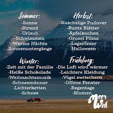 Sommer Herbst Fruhling Winter Visual Statements Visual Statements Zitate Fruhling Spruche