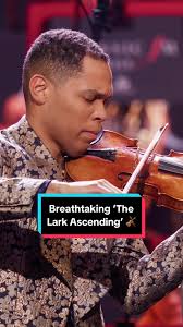 Vaughan Williams’ soaring masterpiece, ‘The Lark Ascending’ ❤️ Rising star  violinist Nathan Amaral performs the captivating opening of this piece with  the @Philharmonia Orchestra and @Ben Palmer