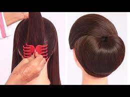 Very Easy Hairstyle With Using Clutcher Try On Hairstyle Simple Hairstyles Clutcher H Very Easy Hairstyles Try On Hairstyles Bun Hairstyles For Long Hair
