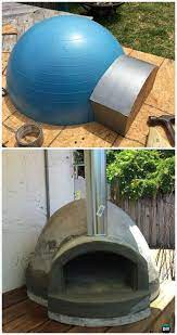 For many people, a pizza oven is a big investment of time and resources that will provide their family or company with years of delicious food and happy memories. Diy Exercise Ball Wood Fired Pizza Oven Instructions Diy Outdoor Pizza Oven Ideas Projects Diy Pizza Oven Pizza Oven Outdoor Diy Oven Diy