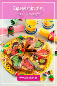 Papageienkuchen Das Beste Rezept Papagei Kuchen Papageienkuchen Papageienkuchen Kindergeburtstag
