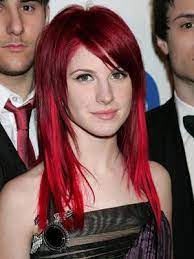 Fans got their first look at the new tattoo during paramore's debut television performance of the album's lead single hard times at jimmy kimmel live on may 17. Hayley Williams S Beauty Transformation Red Hair Color Red Hair With Pink Highlights Bright Red Hair