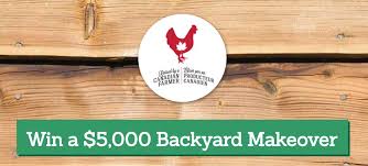 Canadian Farmer Contest Win A 5 000 Backyard Makeover Sensible portions contest for canada.