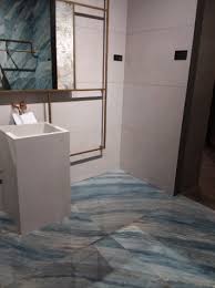 This striking blue macauba marble tile is made from genuine blue macauba, one of the rarest stones in the world. Blue Tile Inspiration At Cevisama Tile Outlets Of America