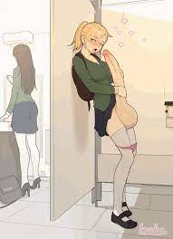 🔞Nessie jerking off in the school bathroom. (L[...] | Futanari Hentai |  Truyen-Hentai.com