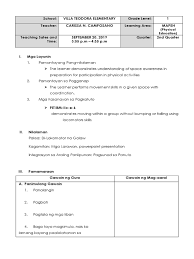 Fair use is a use permitted by copyright statute that might otherwise be infringing. Banghay Aralin Sa P E 1 Non Locomotor