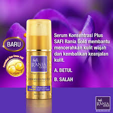 Find out if the safi rania gold krim kecantikan is good for you! Safi Serum Konsentrasi Plus Ini Bantu Mengembalikan Tona Wajah Agar Tidak Kusam Dan Nampak Lebih Bertenaga Bila Kulit Muka Cerah Dan Anjal Automatik Confident Level Kita Pun Terus Naik Kan Juga