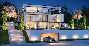 F12 High End Villa Mit Seeblick Bestlage Berg Starnberg Zrenner Immobiliengesellschaft Mbh Architektur Haus Design Architektur Haus Haus Hanglage