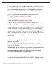 Can i get this doc unlocked tonight? How To Get Free Course Hero Account Reddit Trial Unlock Review Pdf How To Get Free Course Hero Account Reddit Trial Unlock Review Unblur Document And Course Hero