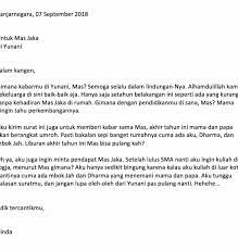 Berisi contoh surat pribadi pendek untuk sahabat, teman, orang tua, keluarga, dan untuk guru singkat. 16 Contoh Surat Pribadi Untuk Sahabat Pena Singkat Bahasa Inggris Contoh Surat