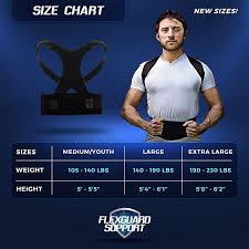 back brace posture corrector best fully adjustable support brace improves posture and provides lumbar