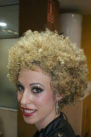 Curly Top Tight Curl Perm Permed Hairstyles Short Permed Hair Tight Curl Perm