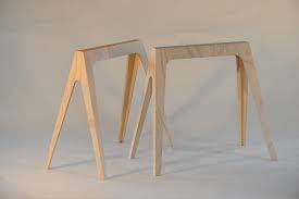 Joergbodemann Sperrholz Tisch Tischbock Tisch