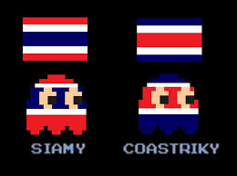 When the weight is placed more on the inside of the foot, it's referred to as pronation. The Voice Of Vexillology Flags Heraldry Pac Man Ghosts From Costa Rica And Thailand Siamy Costariky