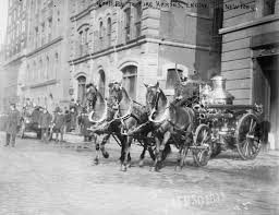 Horse Drawn Fire Engine 1912 New York Thewaywewere Shop with afterpay on eligible items.