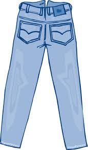 Image result for free clipart blue jeans