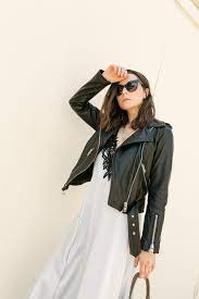 Womens Black Leather Jacket Dstld And All Saints Leather Biker Jacket Womens Black Leather Jacket Leather Jacket Affordable Leather Jacket