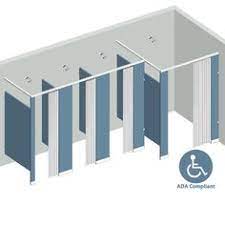 Commercial bathroom partition materials have come a long way from the old, wooden styles of years past. 35 Bathroom Partitions Stalls Ideas Bathroom Construction Bathroom Partitions Partition