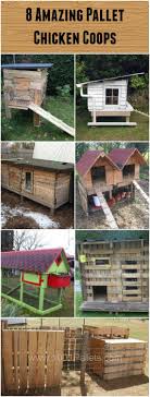 8 Pallet Chicken Coops 1001 Gardens Chicken Coop Pallets Chicken Coop Garden Chicken Coop