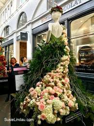 Putting The Garden In Covent Garden With Fleurs De Villes Floral Dress Design Floral Fashion Covent Garden