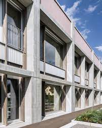 schmidscharer schule hunzenschwil betonhaus fenstergestaltung architekt