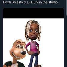 Lil durk backstage at irving plaza on september 3 in new york city. Pooh Shiesty Lil Durk In The Studio Ifunny