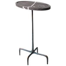 Antu Made Bronze And Stone Ghost Drinks And Accent Table For Sale Side Table Vintage Side Table Contemporary Side Tables