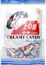 Amazon Com White Rabbit Creamy Candy 6 3 Oz Pack Of 6 Creamy Rabbit Candy
