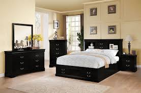 Shop wayfair for all the best king size storage beds. Acme 24390q Louis Philippe Bedroom Set With Storage Bed In Black Dallas Designer Furniture