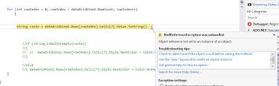 C# - Check If Datagridview Cell Is Null Or Empty - Stack Overflow