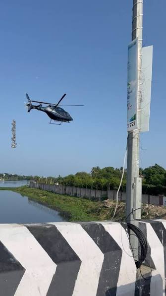 Helicopter Ride || இனி எல்லாரும் ஜாலியா ஹெலிகாப்டர் ரைட் போலாம் இவ்வளவு கம்மி விலையா? #helicoper #puducherry #tamilnews #thanthitv