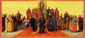 1876 yilinda polonyali ressam stainslaw chlebowski tarafindan cizilen osmanli padisahlari tablosu portre imparatorluk savascilar
