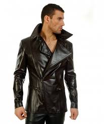 Long Black Leather Jacket Demon King Leather Jacket Leather Jacket Men Leather Jacket Leather Jacket Shopping