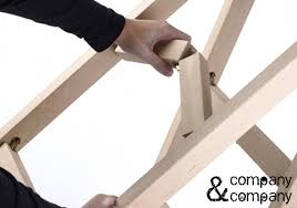 The hinges and dowels make it easy to open and close while the. Corner Ladder En Themag