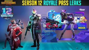 Until then, we will keep you updated. Pubg Mobile Season 12 Royale Pass Rewards Leaked
