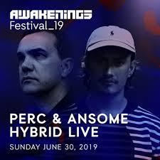 Taking place on june 29 and 30, 2019 in spaarnwoude houtrak, netherlands. Perc Ansome Hybrid Live Awakenings Festival 2019 30 06 2019 By Awakenings