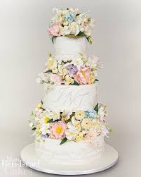 The range features 2 cakes, the first called colin the groom is a larger than standard colin cake (weighing just over 2 kg) with the face featuring a bow tie and top hat. Sweet Pastel Sugar Flowers Adorned Ron Ben Israel Cakes Facebook