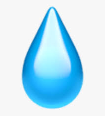 Water Emoji Imoji Cute Apple Applemoji Rain Iphone Water Droplet Emoji Hd Png Download Kindpng