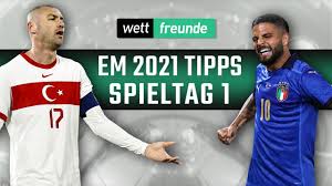 Im londoner wembley stadion trafen mit tschechien und england zwei mannschaften aufeinander, die das achtelfinalticket. Em 2021 Tipps Spieltag 1 Turkei Italien England Kroatien U A Em Prognose Youtube