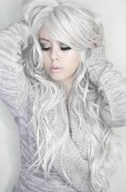 Gray or white hair is the fashion trend right now. Log In Staging Apriori Internal Jira Staging Long Hair Styles Grey Hair Color Curly Hair Styles