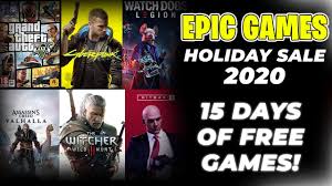 Alongside its holiday sale, the company has announced that once per day, from december 17 through december 31 that means there will be 15 free titles available to players that boot up the epic games store and download them. Epic Game Store Holiday Sale 2020 Get Free Games For 15 Days Youtube
