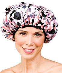 Betty Dain Betty Dain Stylish Design Terry Lined Shower Cap The Socialite Collection Boudoir 4 32 Ounce By Betty Da Shower Cap Salon Apparel Stylists Aprons
