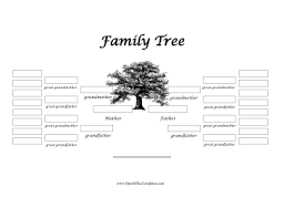 Family Tree Templates