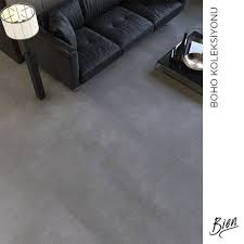 Bien In 100x100 Ebatlarinda Urettigi Yeni Boho Koleksiyonu Beton Gorunumu Ile Genis Ve Ihtisamli Mekanlarda Mukemmel Goruntu Elde Etmek Isteyenleri Bekl Seramik