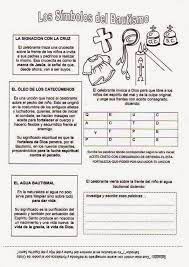 Simbolos Del Bautismo Con Juegos Sacramento Del Bautismo Catequesis Los Sacramentos