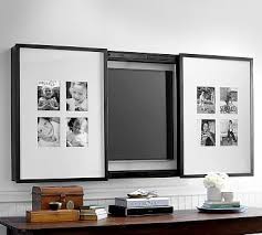 Gallery Frame Tv Cover Living Room Tv Wall Living Room Tv Trendy Living Rooms