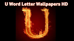Download the perfect alphabet pictures. U Letters Wallpapers Hd Make Your Whatsapp Dp With U Letter Word Youtube