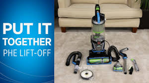 Bissell Pet Hair Eraser Lift Off Filter How To Assemble Your Pet Hair Eraser Lift Off Youtube