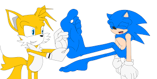 Sonic the hedgehog in the tickle monster part 1. Tails Tickles Amy Feet Shefalitayal