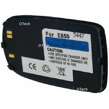 SAMSUNG E850 dark blue 3.6V Li-Ion 600mAh